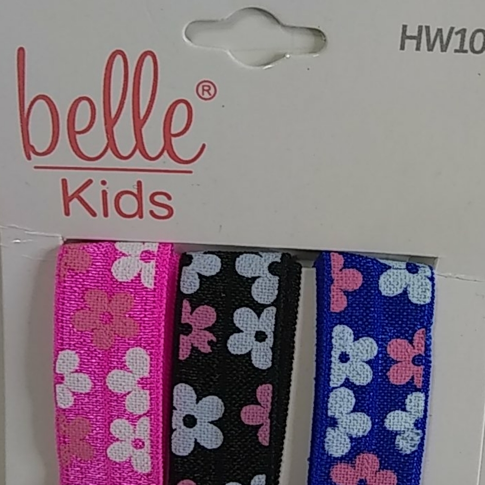 Belle Kids Headwraps, Poney O's and Hair Ties - Picture 9 of 11